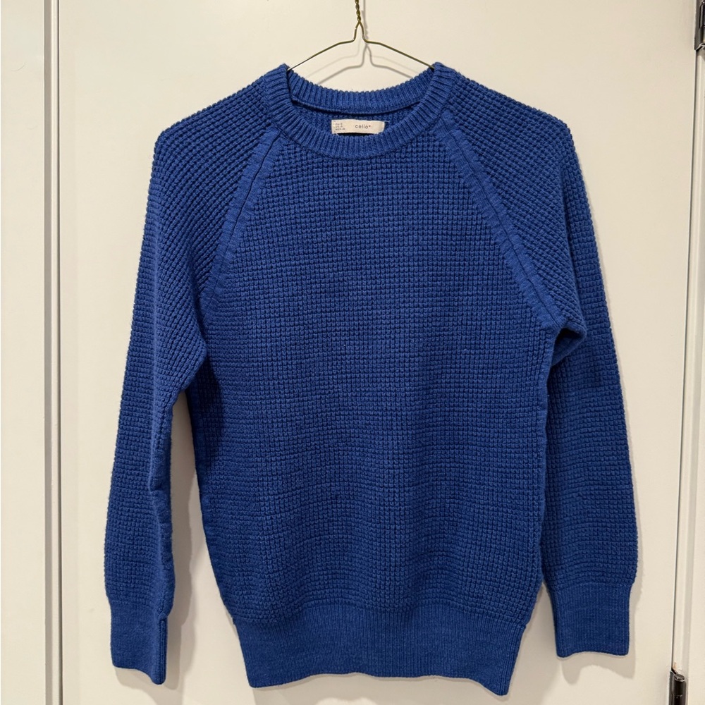 Celio Blue Knit Sweater